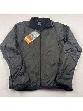Icebreaker GT Merino Cool-Lite Windbreaker Jacket Women’s S Black Ultra Light